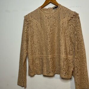 Zara Lace Top size large
